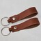 Blank Leather Keychains – DIY Engraving Kit, Pack of 10 (¾" x 4.5")